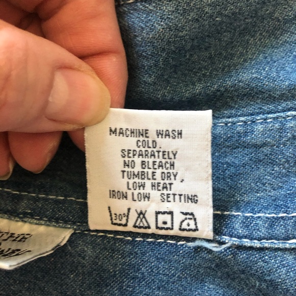 Women’s Disney Big Shirt - Denim - Picture 8 of 11